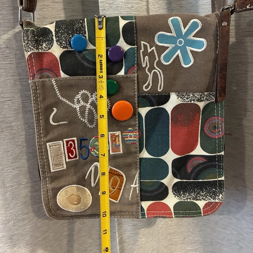 Japanese‎ Brand Patchwork Messenger Crossbody Bag Boho Hippie